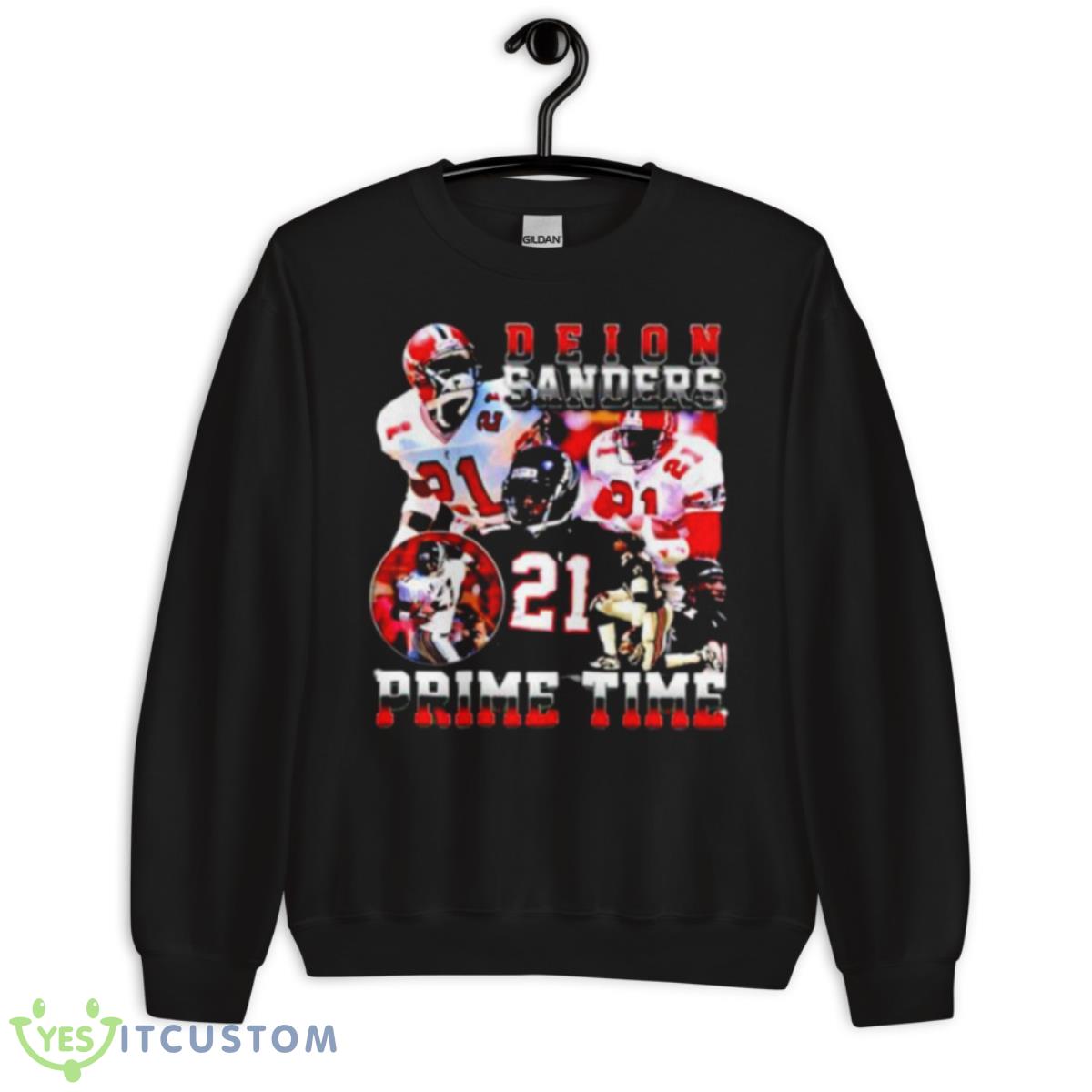 Deion Sanders Prime Time Shirt 3 Deion Sanders Prime Time Shirt - Unisex Crewneck Sweatshirt