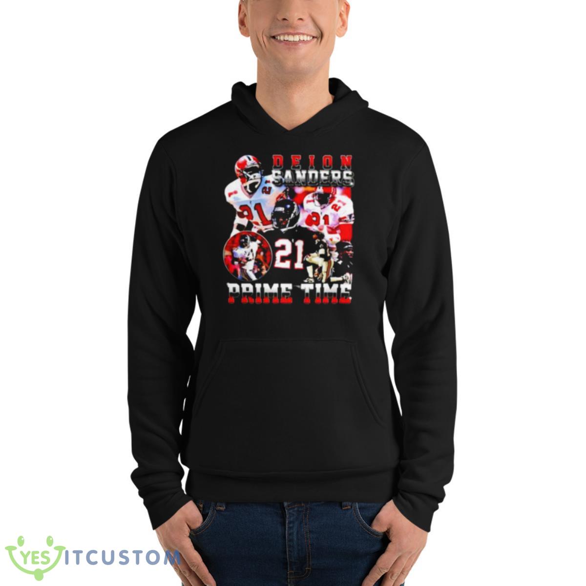 Deion Sanders Prime Time Shirt 4 Deion Sanders Prime Time Shirt - Unisex Fleece Pullover Hoodie
