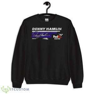 Denny Hamlin Joe Gibbs Racing Team Collection Hot Lap Shirt 8 Denny Hamlin Joe Gibbs Racing Team Collection Hot Lap Shirt - Unisex Crewneck Sweatshirt