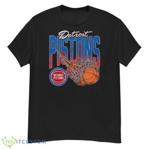 Detroit Pistons On Fire NBA Shirt - G500 Men’s Classic T-Shirt
