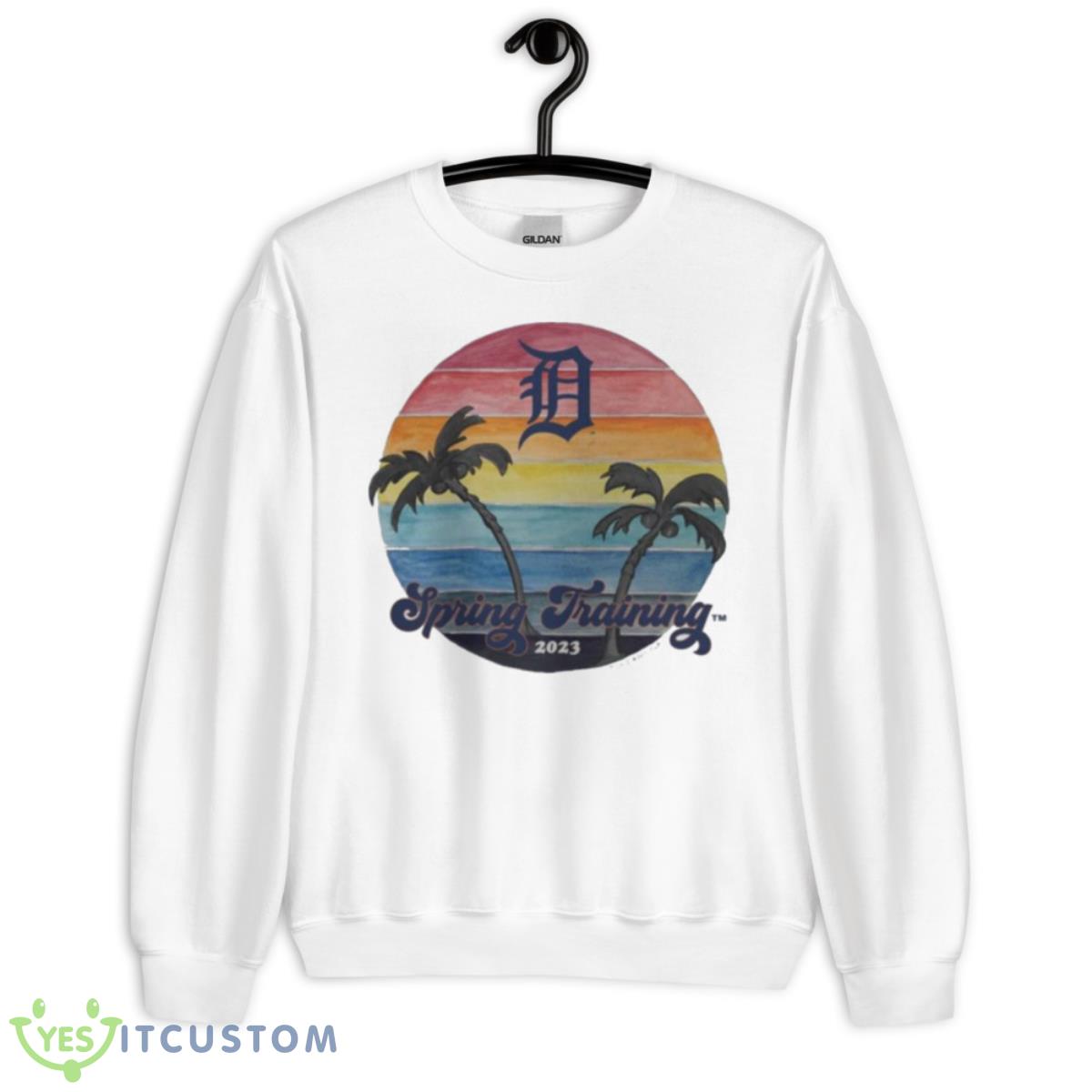 Detroit Tigers Spring Training 2023 Vintage Shirt 11 Detroit Tigers Spring Training 2023 Vintage Shirt - Unisex Heavy Blend Crewneck Sweatshirt