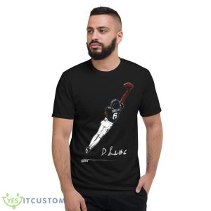 DeVonta Smith One Hand Philadelphia Shirt - Short Sleeve T-Shirt