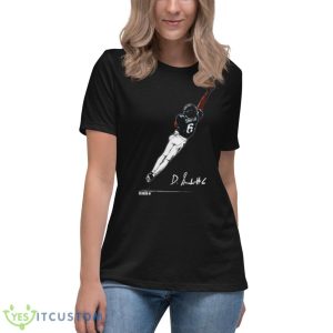 DeVonta Smith One Hand Philadelphia Shirt - Women's Relaxed Short Sleeve Jersey Tee