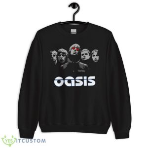 Digital Design Oasis Band Shirt - Unisex Crewneck Sweatshirt