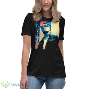 Digital Fanart Wizkid Shirt - Women's Relaxed Short Sleeve Jersey Tee
