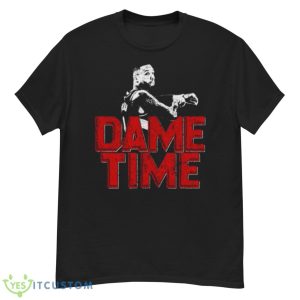 Distressed Design Dame Time Damian Lillard Shirt - G500 Men’s Classic T-Shirt