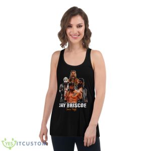 Distressed Design Jay Briscoe Jamin Pugh Shirt 10 Distressed Design Jay Briscoe Jamin Pugh Shirt - Women's Flowy Racerback Tank