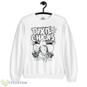 Dixie Chicks White N Black Shirt - Unisex Heavy Blend Crewneck Sweatshirt
