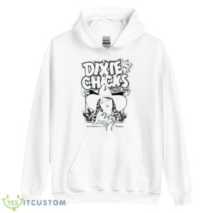 Dixie Chicks White N Black Shirt - Unisex Heavy Blend Hooded Sweatshirt
