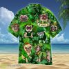 Dog Love Irish Happy Patrick Day Hawaiian Shirt Product Photo 1