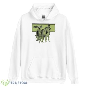 Dogecore Eat Sand Dog Shirt 7 Dogecore Eat Sand Dog Shirt - Unisex Heavy Blend Hooded Sweatshirt