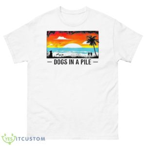 Dogs In A Pile 2023 NC The Palm Room Wrightsville Beach Shirt - 500 Men’s Classic Tee Gildan