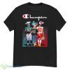 Donna Kelce Travis Kelce And Jason Kelce Champion Super Bowl LVII Signatures Shirt - G500 Men’s Classic T-Shirt