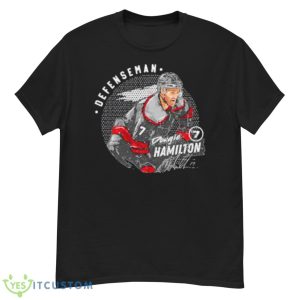 Dougie Hamilton New Jersey Dots Hockey Shirt - G500 Men’s Classic T-Shirt