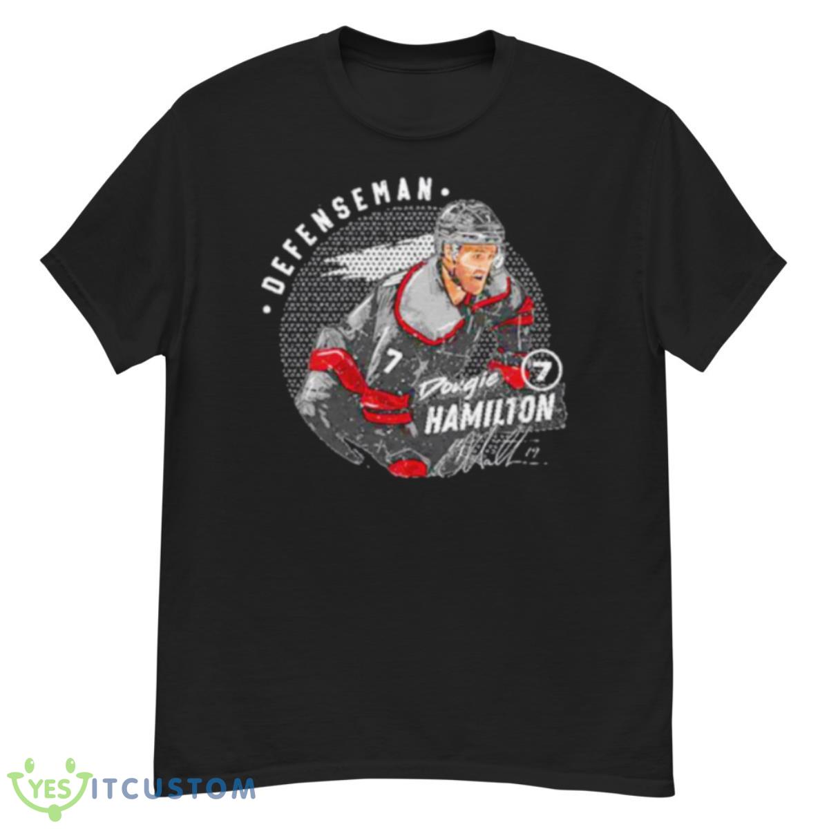 Dougie Hamilton New Jersey Dots Hockey Shirt 12 Dougie Hamilton New Jersey Dots Hockey Shirt - G500 Men’s Classic T-Shirt