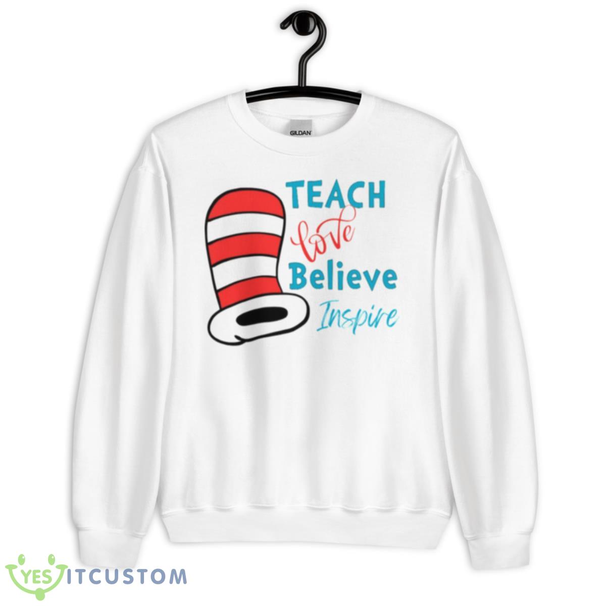 Dr Seuss School Shirt 2 Dr Seuss School Shirt - Unisex Heavy Blend Crewneck Sweatshirt