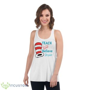 Dr Seuss School Shirt 8 Dr Seuss School Shirt - Women's Flowy Racerback Tank