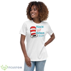 Dr Seuss School Shirt 9 Dr Seuss School Shirt - Women's Relaxed Short Sleeve Jersey Tee