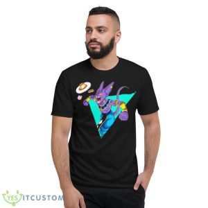 Dragon Ball Beerus Flan Lover Shirt - Short Sleeve T-Shirt