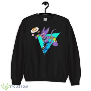 Dragon Ball Beerus Flan Lover Shirt 8 Dragon Ball Beerus Flan Lover Shirt - Unisex Crewneck Sweatshirt