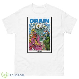 Drain Living Proof Poster Shirt - 500 Men’s Classic Tee Gildan