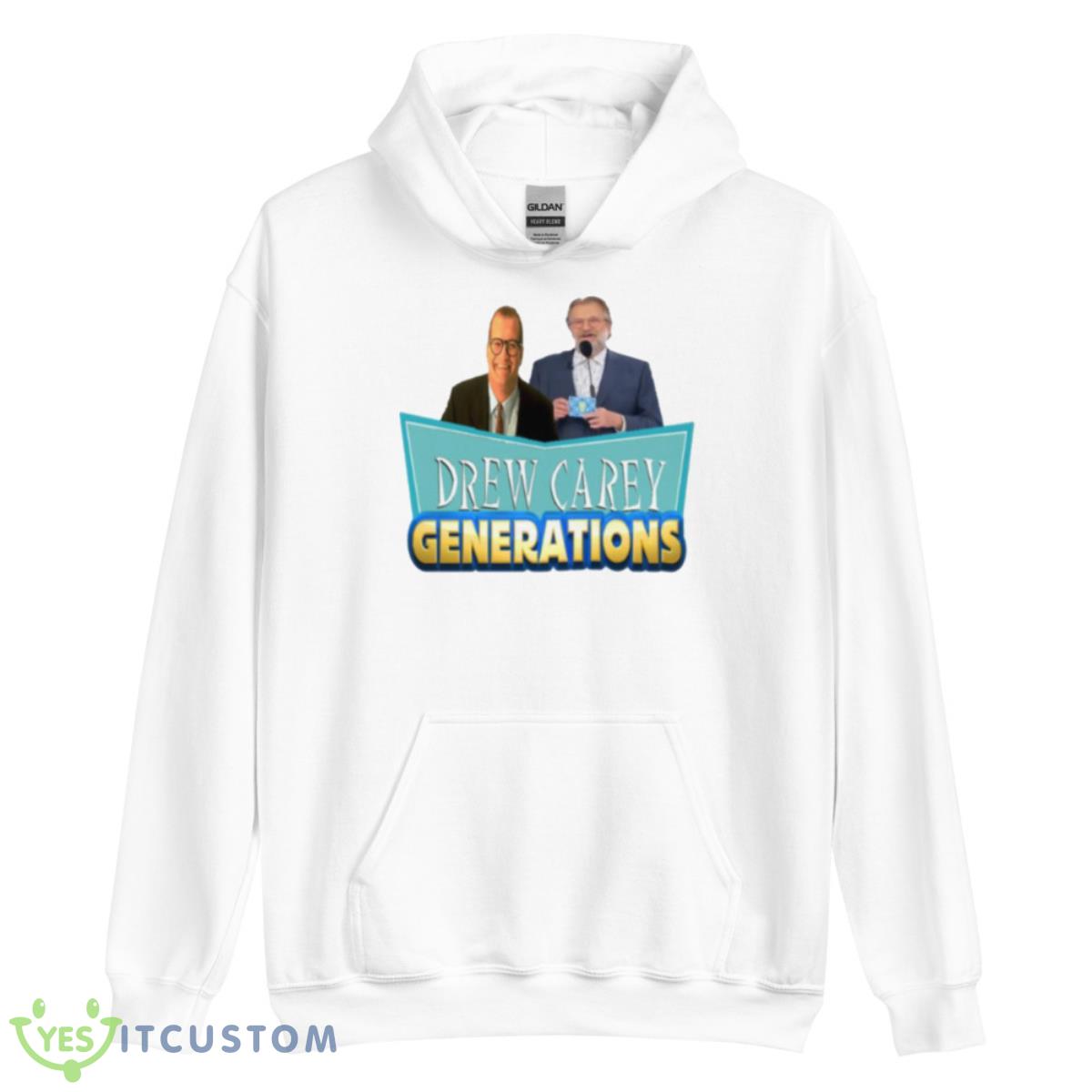 Drew Carey Generations Funny Tv Show Shirt 3 Drew Carey Generations Funny Tv Show Shirt - Unisex Heavy Blend Hooded Sweatshirt