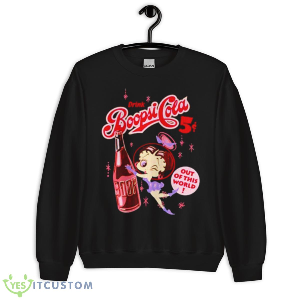 Drink Boopsi Cola Shirt 3 Drink Boopsi Cola Shirt - Unisex Crewneck Sweatshirt