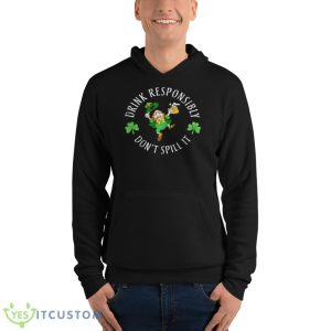 Drink Responsibility Trendy Shirt - Unisex Fleece Pullover Hoodie
