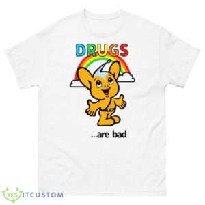 Drugs Are Bad Pipo Kun Shirt - 500 Men’s Classic Tee Gildan