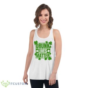 Drunk Lives Matter Vintage Shirt - Women's Flowy Racerback Tank