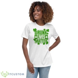 Drunk Lives Matter Vintage Shirt - Women's Relaxed Short Sleeve Jersey Tee