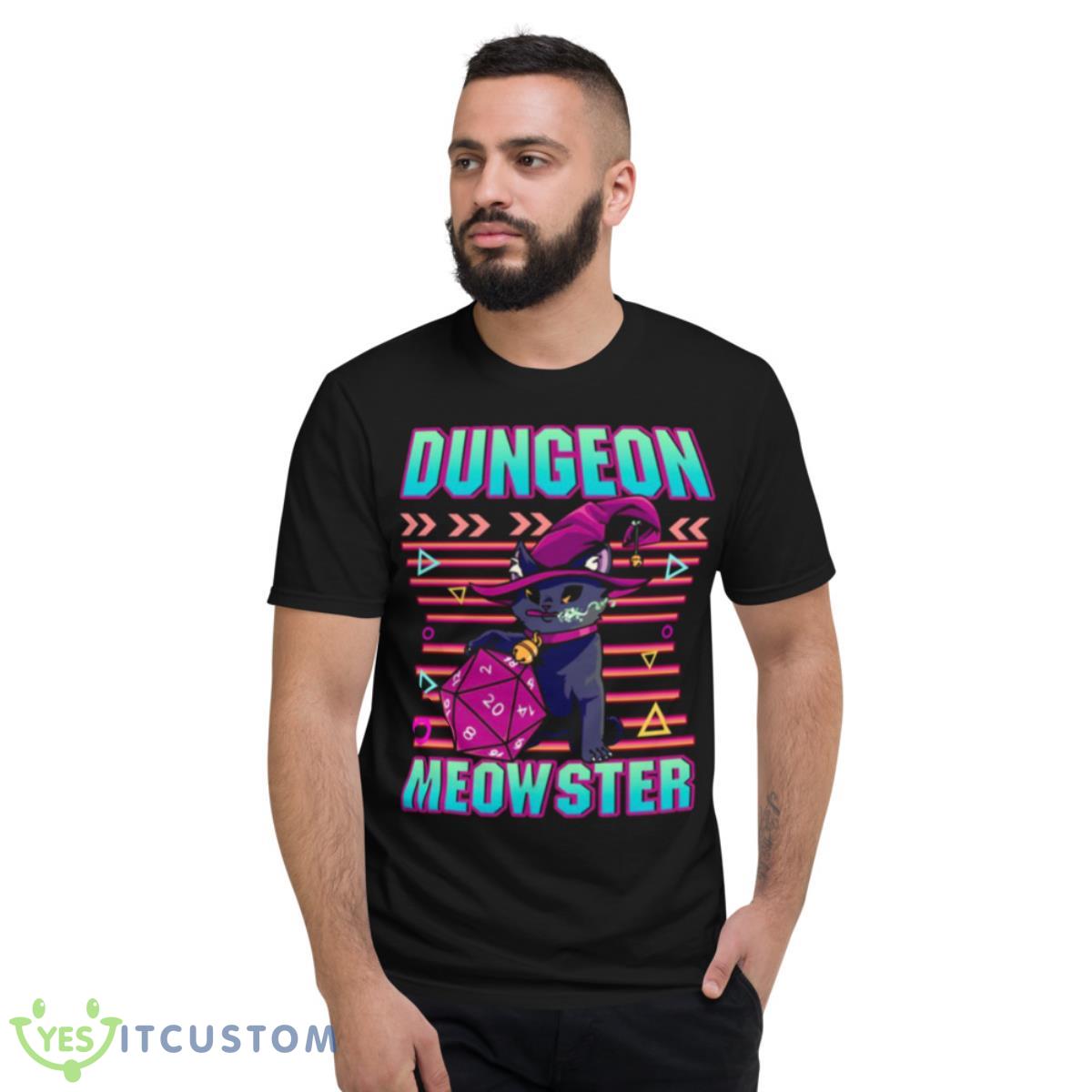 Dungeon Meowster Cute & Funny Gaming Shirt 2 Dungeon Meowster Cute & Funny Gaming Shirt - Short Sleeve T-Shirt
