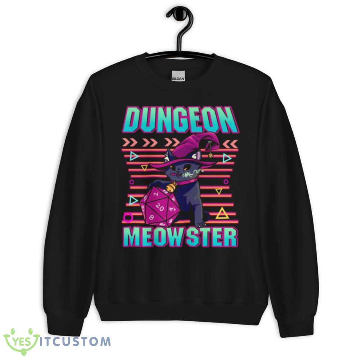 Dungeon Meowster Cute & Funny Gaming Shirt 13 Dungeon Meowster Cute & Funny Gaming Shirt - Unisex Crewneck Sweatshirt