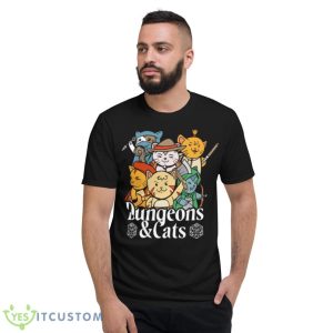 Dungeons And Cats Dungeon Meowster Shirt - Short Sleeve T-Shirt