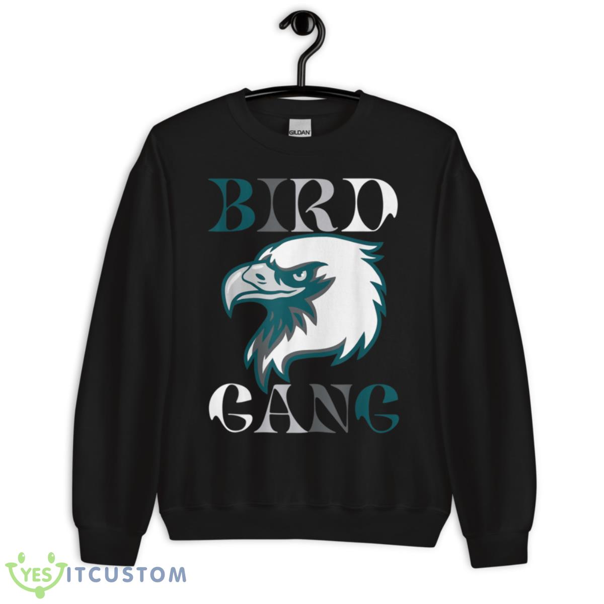 Eagle Bird Gang Funny Philadelphia Shirt 3 Eagle Bird Gang Funny Philadelphia Shirt - Unisex Crewneck Sweatshirt