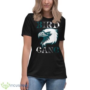Eagle Bird Gang Funny Philadelphia Shirt 11 Eagle Bird Gang Funny Philadelphia Shirt - Women's Relaxed Short Sleeve Jersey Tee