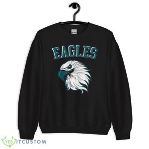 Eagles Flying Bird Inspirational Vinatge Shirt - Unisex Crewneck Sweatshirt