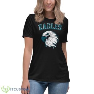 Eagles Flying Bird Inspirational Vinatge Shirt - Women's Relaxed Short Sleeve Jersey Tee