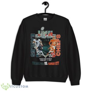 Eagles Vs Chiefs State Farm Stadium 2023 Shirt - Unisex Crewneck Sweatshirt