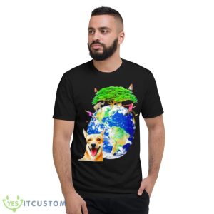 Earth And Nature Biodiversity On A Transparent Background Shirt - Short Sleeve T-Shirt