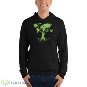 Earth Day Shirt Cute World Map Tree Pro Environment Plant Shirt 9 Earth Day Shirt Cute World Map Tree Pro Environment Plant Shirt - Unisex Fleece Pullover Hoodie