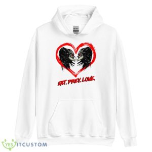 Eat Prey Love Shirt - Unisex Heavy Blend Hooded Sweatshirt