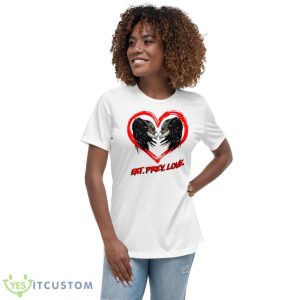 Eat Prey Love Shirt - Women's Relaxed Short Sleeve Jersey Tee