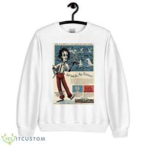 Edward Scissorhands 2023 Just Look For The Scissors Topiary And Lawn Care Shirt - Unisex Heavy Blend Crewneck Sweatshirt