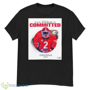 Ellis Robinson IV Committed To Georgia Cornerback 2024 Shirt - G500 Men’s Classic T-Shirt