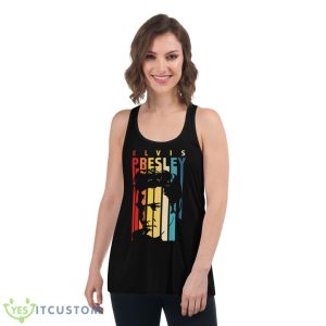 Elvis Presley Retro Vintage Gift For You And Friends Shirt 10 Elvis Presley Retro Vintage Gift For You And Friends Shirt - Women's Flowy Racerback Tank