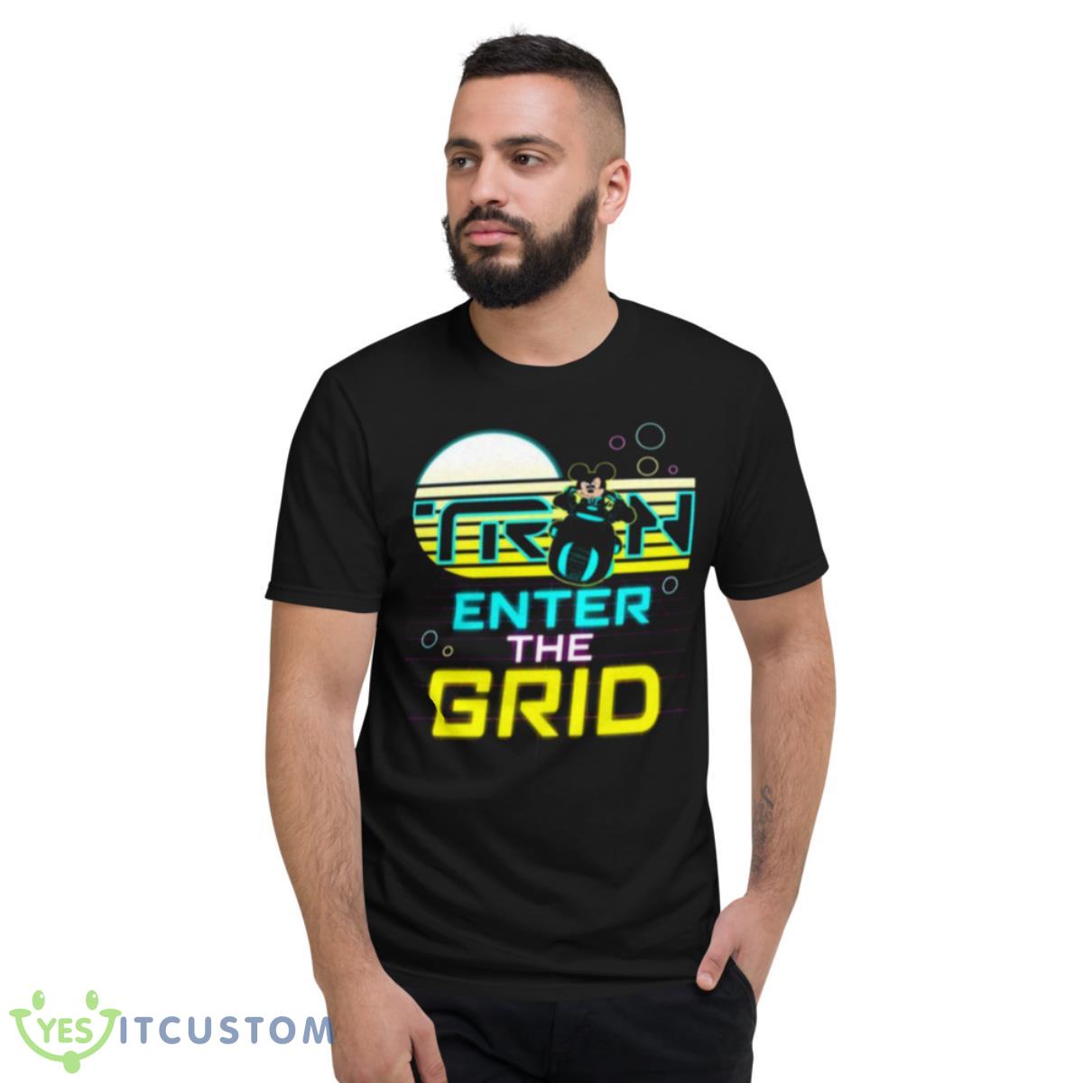 Enter The Grid Tron Lightcylce Run Shirt 2 Enter The Grid Tron Lightcylce Run Shirt - Short Sleeve T-Shirt