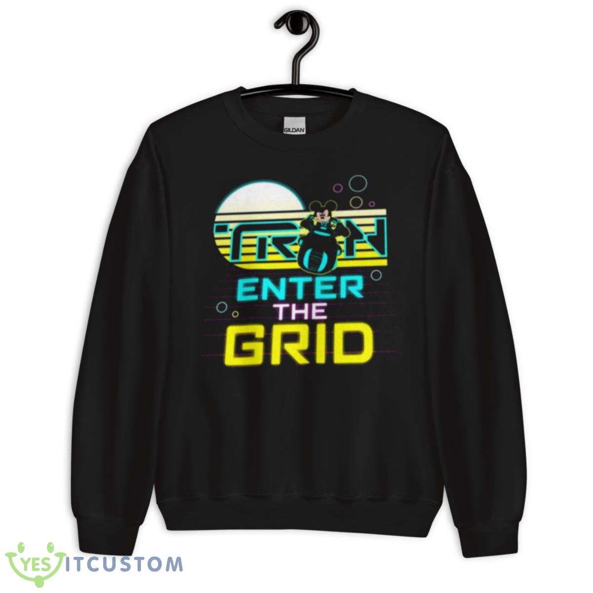 Enter The Grid Tron Lightcylce Run Shirt 3 Enter The Grid Tron Lightcylce Run Shirt - Unisex Crewneck Sweatshirt