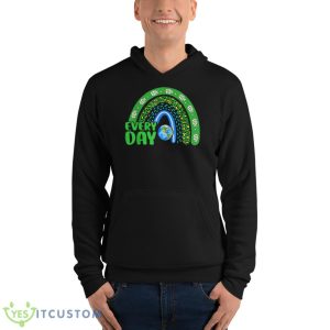 Environmentalis Earth Day Everyday Protect Shirt - Unisex Fleece Pullover Hoodie