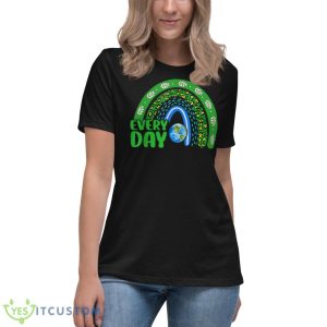 Environmentalis Earth Day Everyday Protect Shirt - Women's Relaxed Short Sleeve Jersey Tee